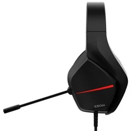 Nox Krom Kopa Move Auricular Gaming Estéreo Negro Rojo